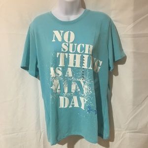 Under Armour XL No Such Thing Blue Tee New❤️